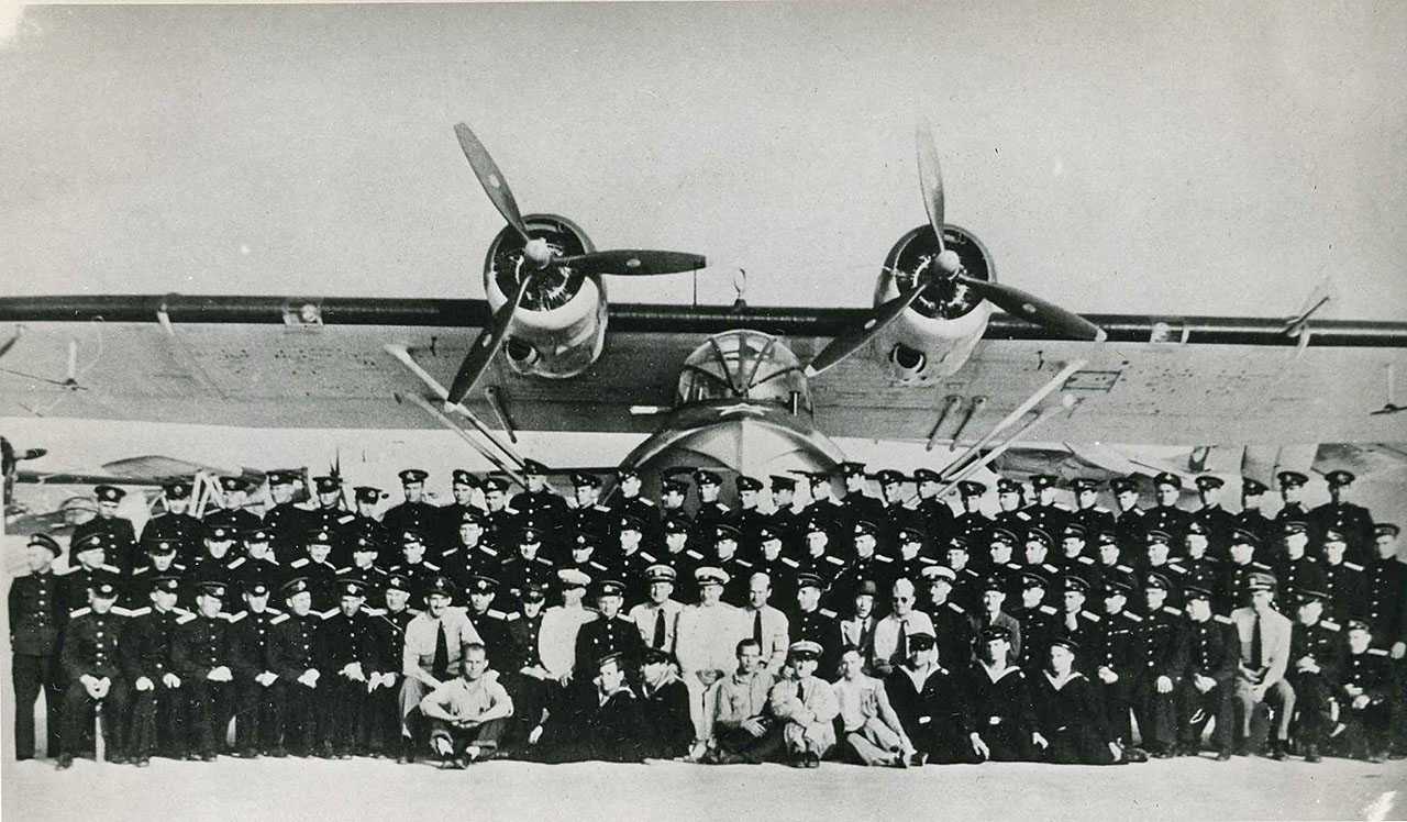 Авиагруппа специального назначения на базе в Элизабет-Сити (США), лето 1944 года